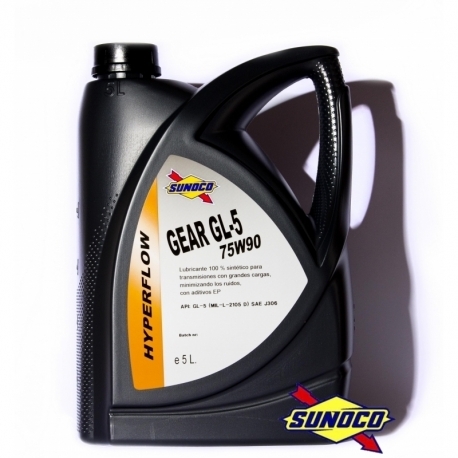 SUNOCO GEAR GL-5 HYPERFLOW 75W90